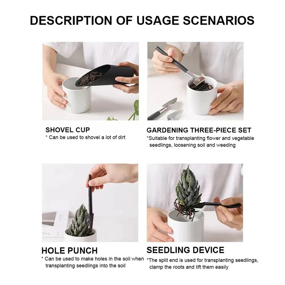 Mini Garden Hand TransplantingTools Set