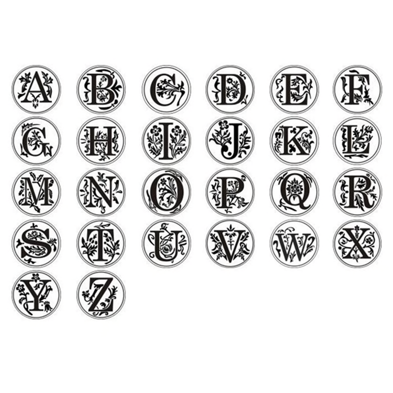 letters  wax stamp | اختر الحرف
