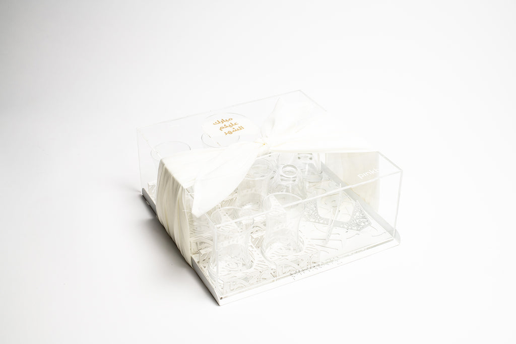 HARF coffee and tea gift set | white