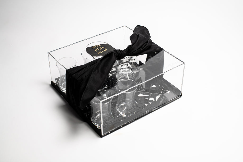 HARF coffee and tea gift set | black