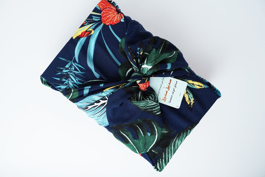 FABRIC Gift wrapping- floral mix cotton