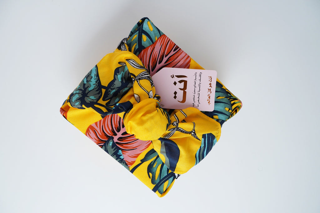 FABRIC Gift wrapping- floral mix cotton