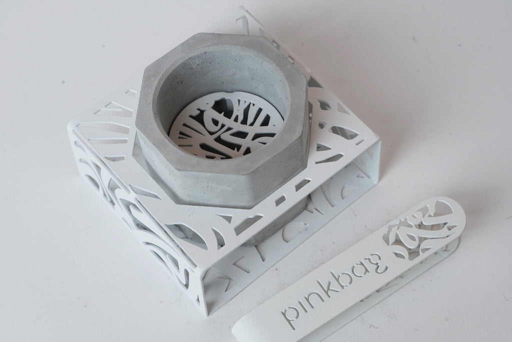 HARF base mubkhar  | white