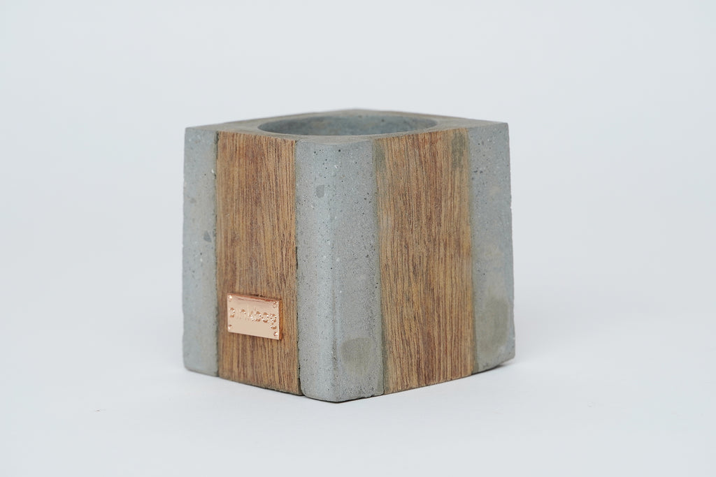 4D wood|concrete GIFT | pink