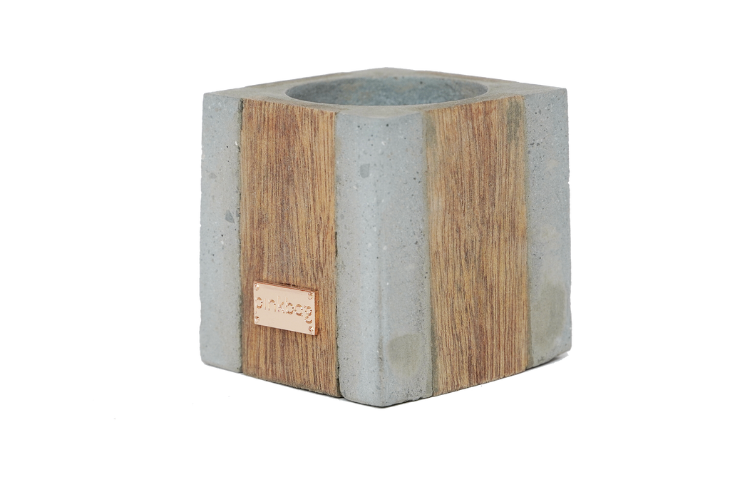 4D wood|concrete GIFT | pink
