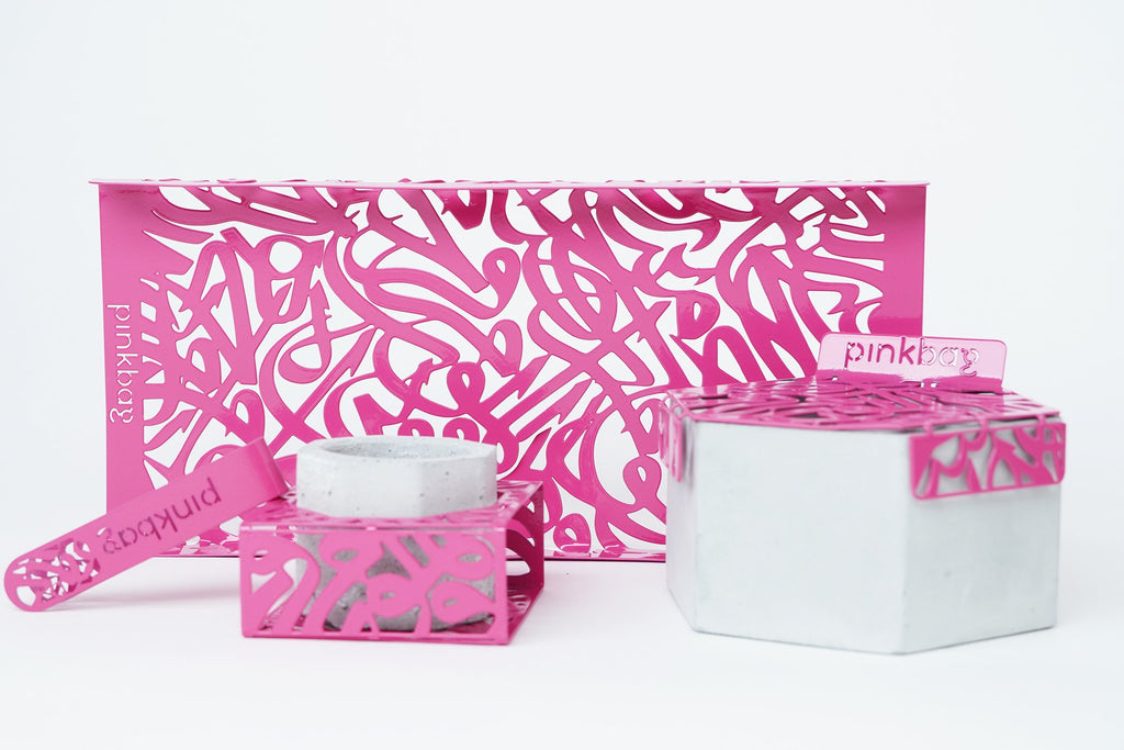 HARF mubkhar set | pink