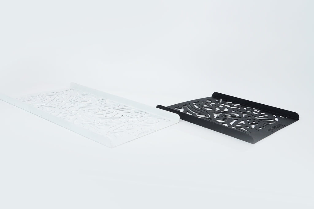 HARF  TRAYS SET | white