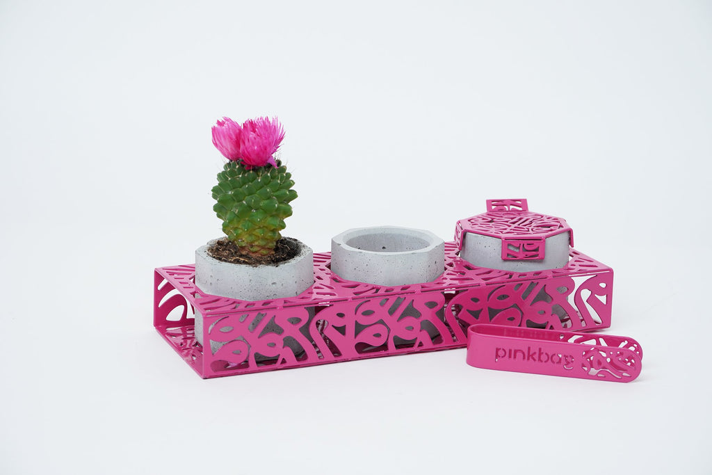 HARF mubkhar stand | pink