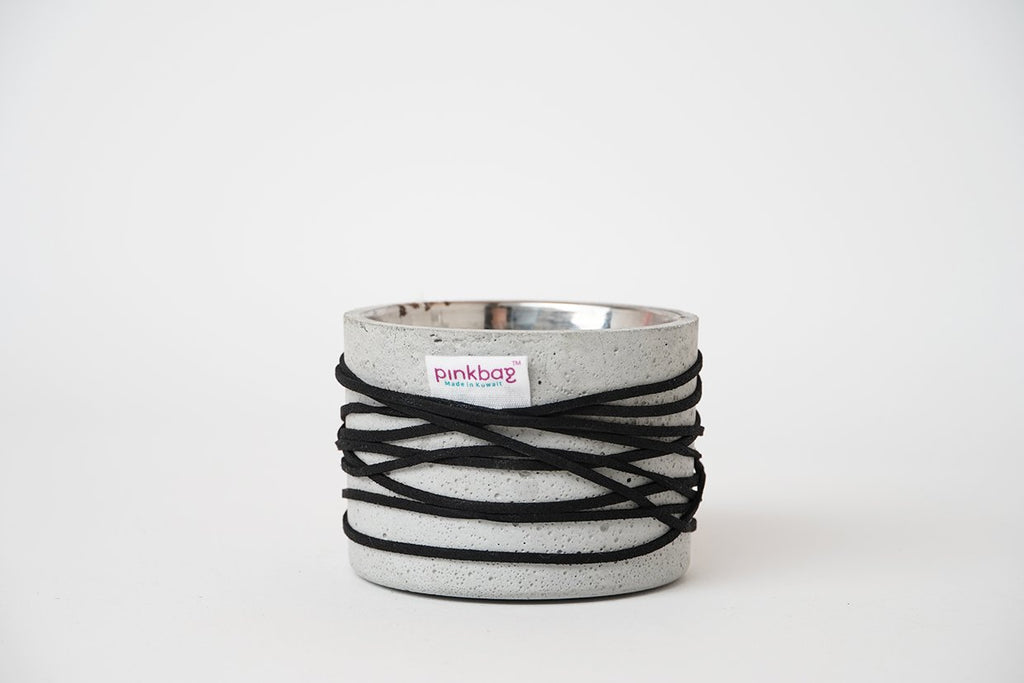 Round colored thread Mubkhar | black