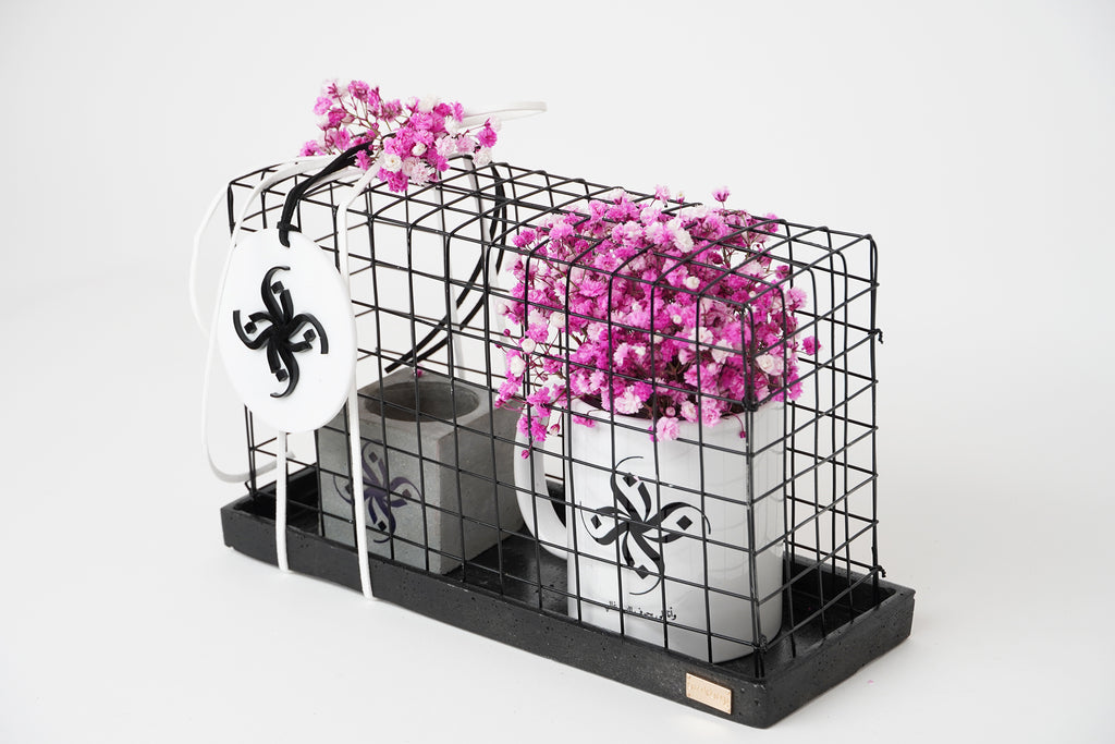 fancy calligraphy arabic letters gift