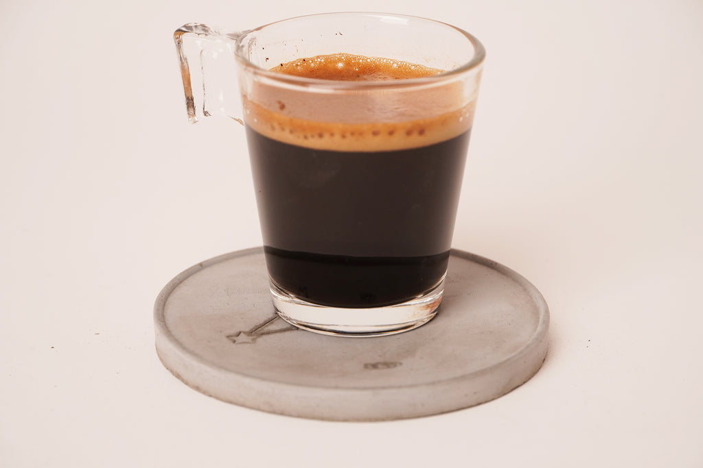 horoscope concrete coaster and espresso cup