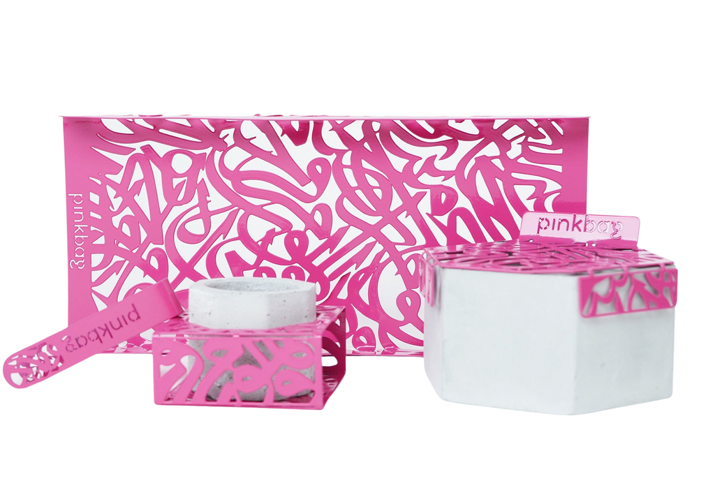HARF mubkhar set | pink