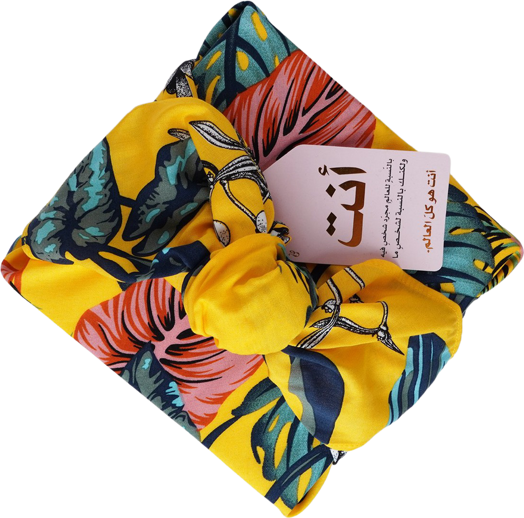 FABRIC Gift wrapping- floral mix cotton