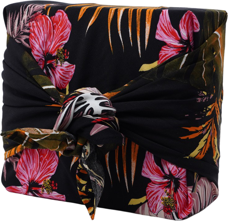 FABRIC Gift wrapping- floral mix cotton