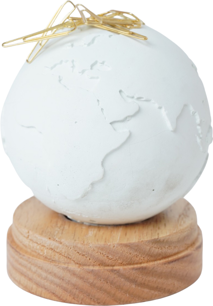 desk accessories : globe clips magnet