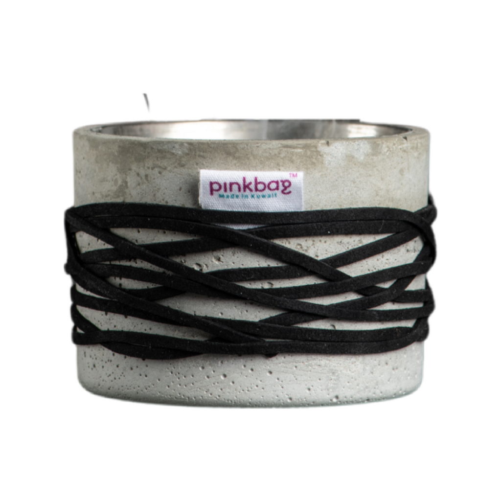 Round colored thread Mubkhar | black