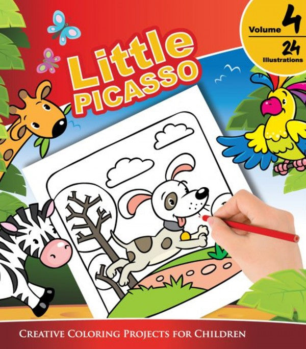 اوراق تلوين بيكاسو للأطفال - Vol.4