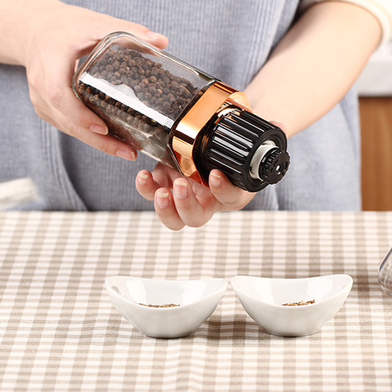 Salt And Pepper Mill Glass Grinder
