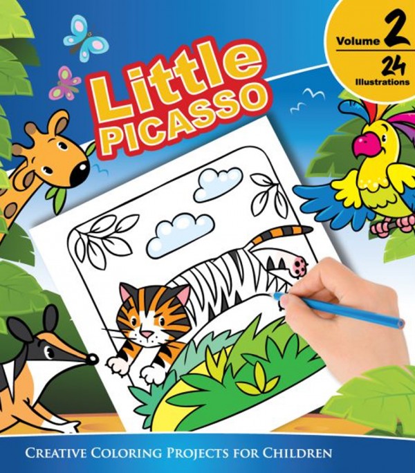 اوراق تلوين بيكاسو للأطفال - Vol.2