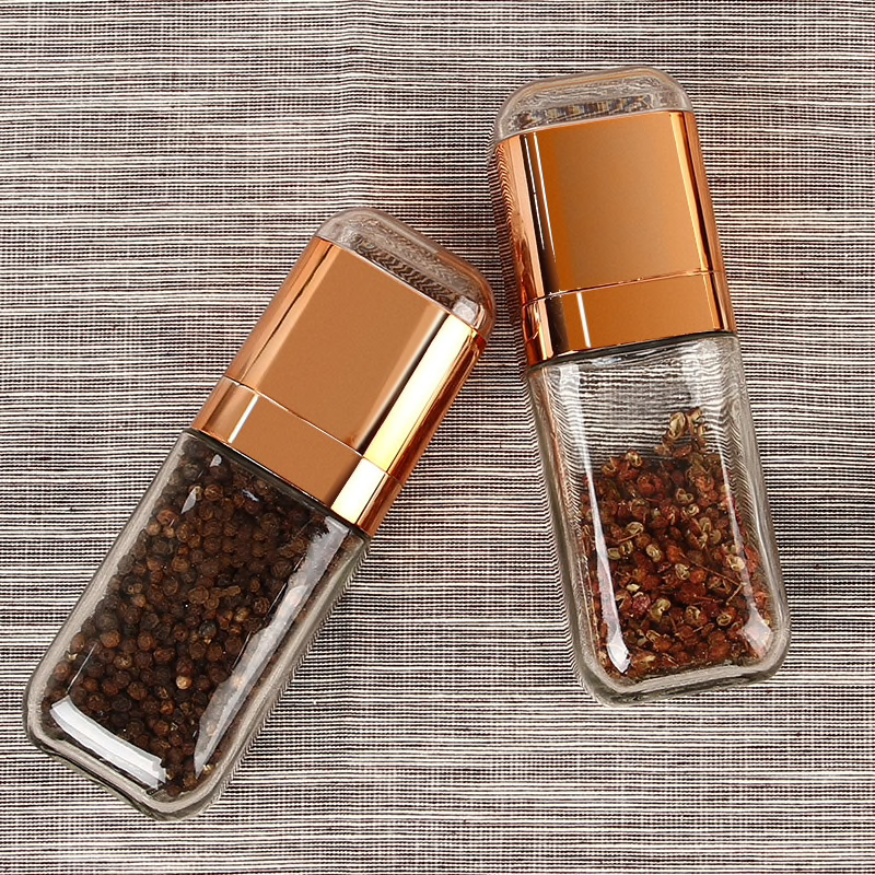 Salt And Pepper Mill Glass Grinder