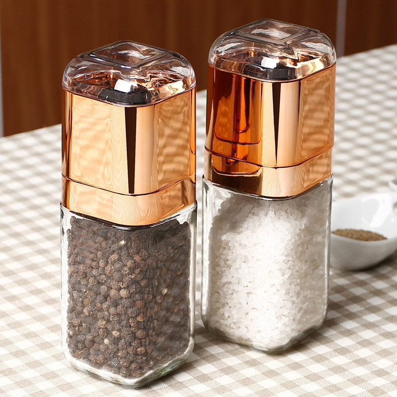 Salt And Pepper Mill Glass Grinder