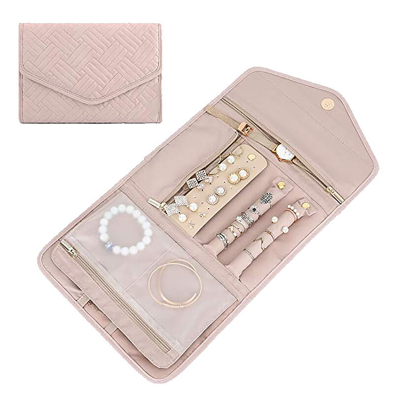 Travel Jewelry Organizer Roll