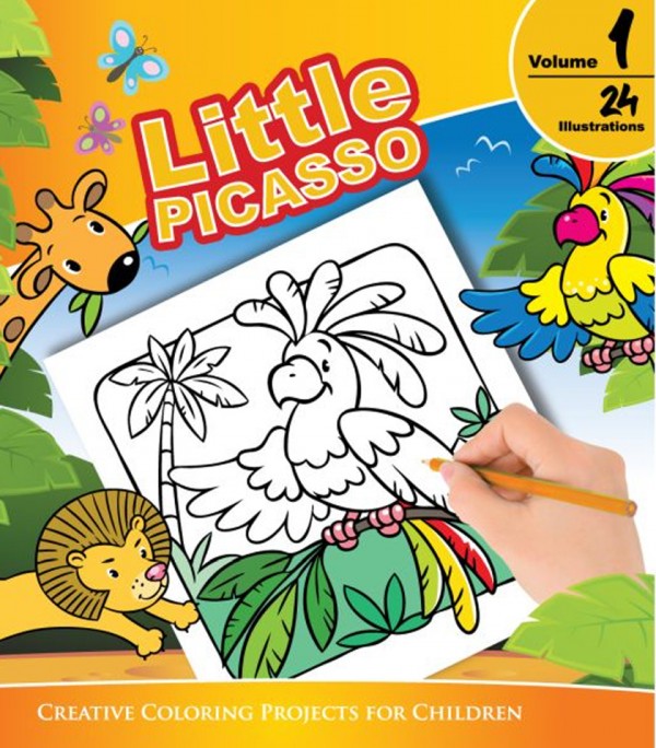 اوراق تلوين بيكاسو للأطفال - Vol.1