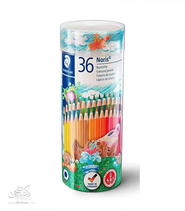 اسطوانة الوان خشبيه 36 لون