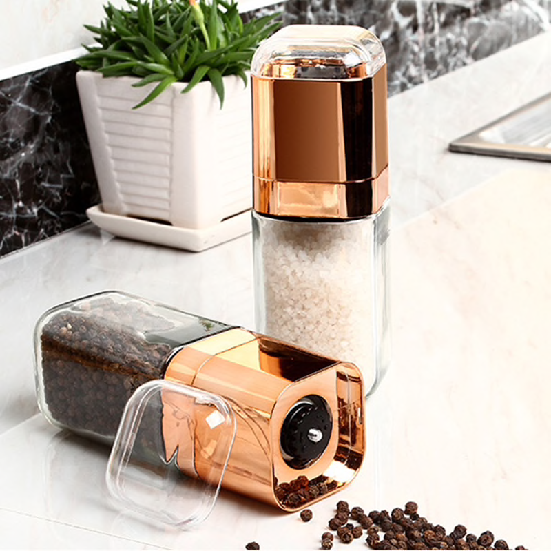Salt And Pepper Mill Glass Grinder