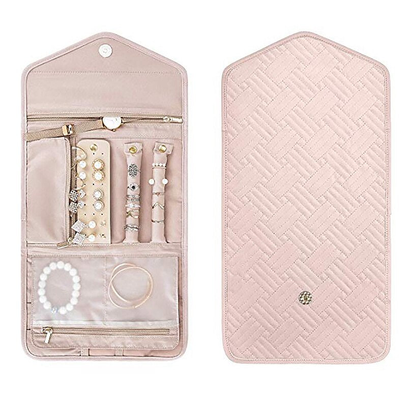 Travel Jewelry Organizer Roll