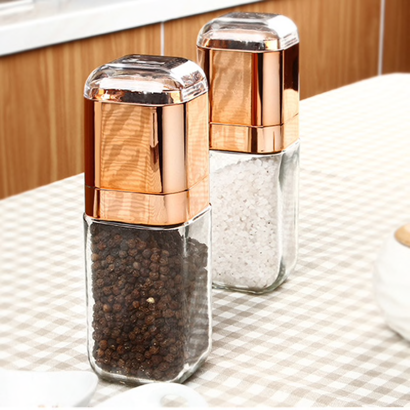 Salt And Pepper Mill Glass Grinder