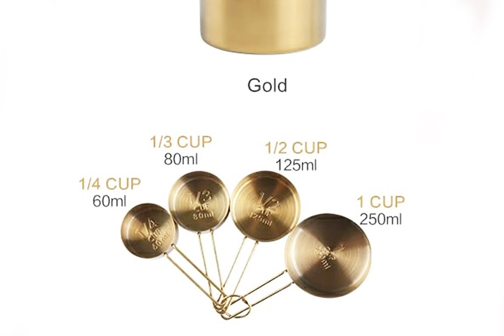 Steel Measuring Cup Set Scale