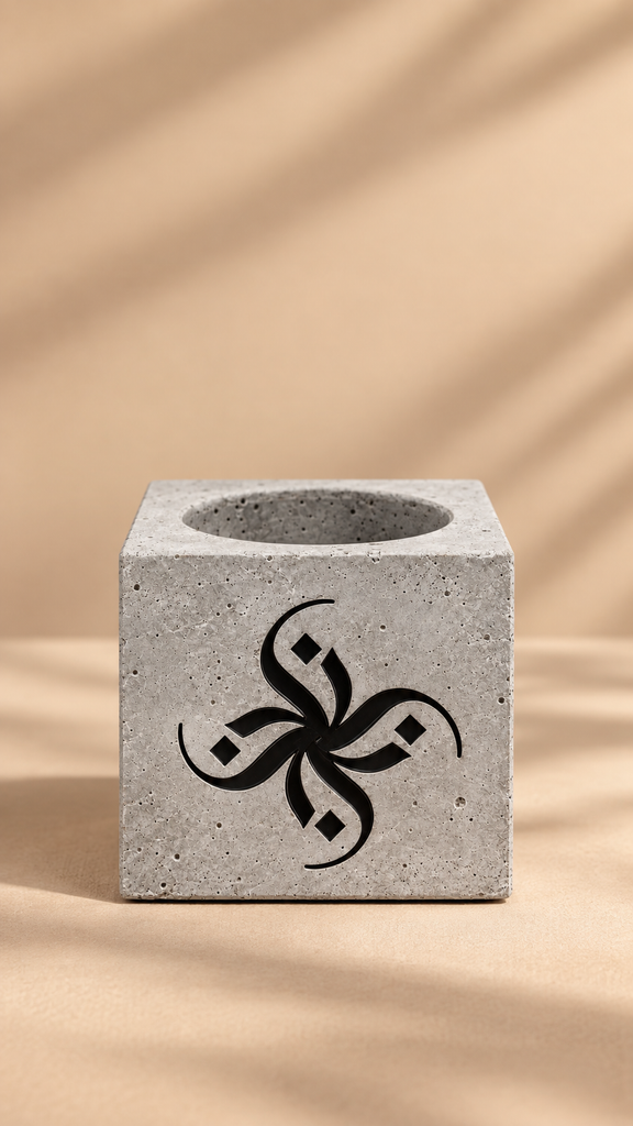 fancy calligraphy arabic letters gift
