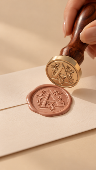 letters  wax stamp | اختر الحرف