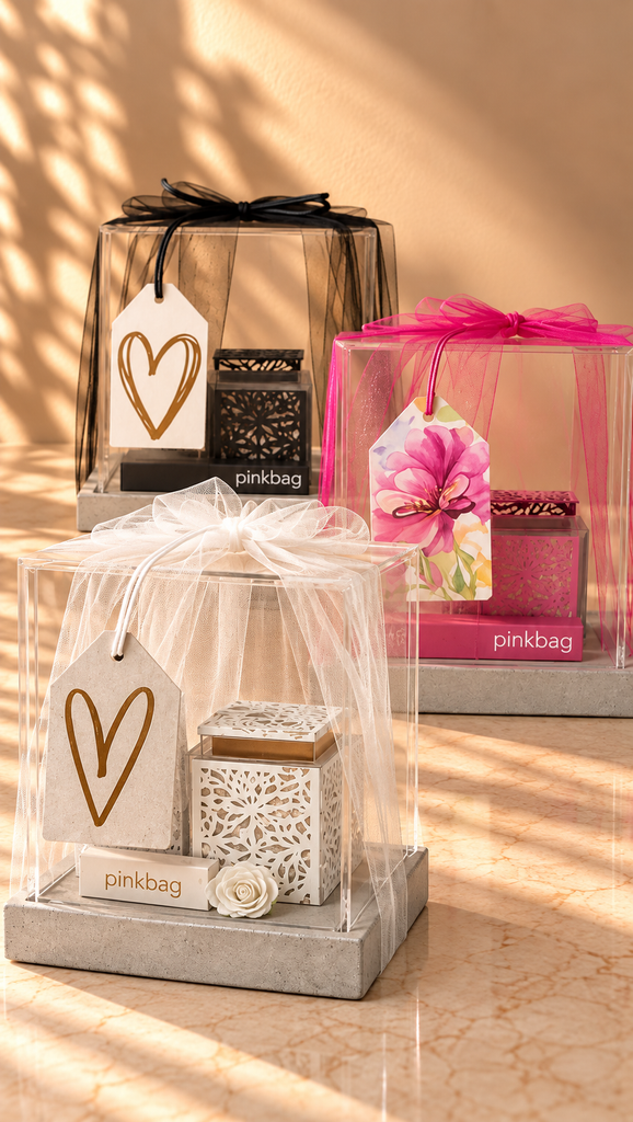 Colored slider mubkhar gift  with acrylic box