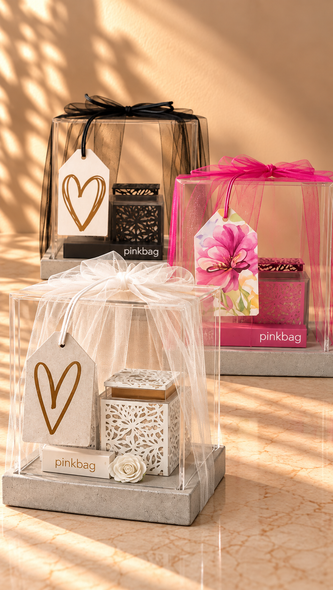 Colored slider mubkhar gift  with acrylic box