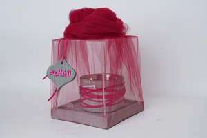 Round Thread mubkhar gift set | Pink