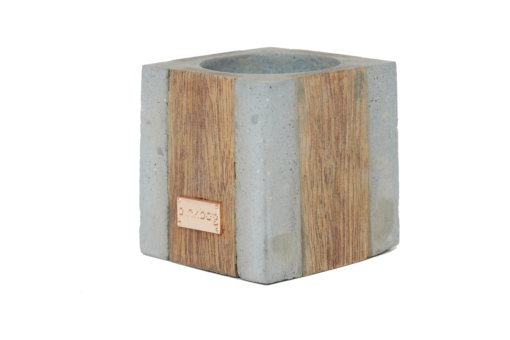 4D wood|concrete GIFT | pink