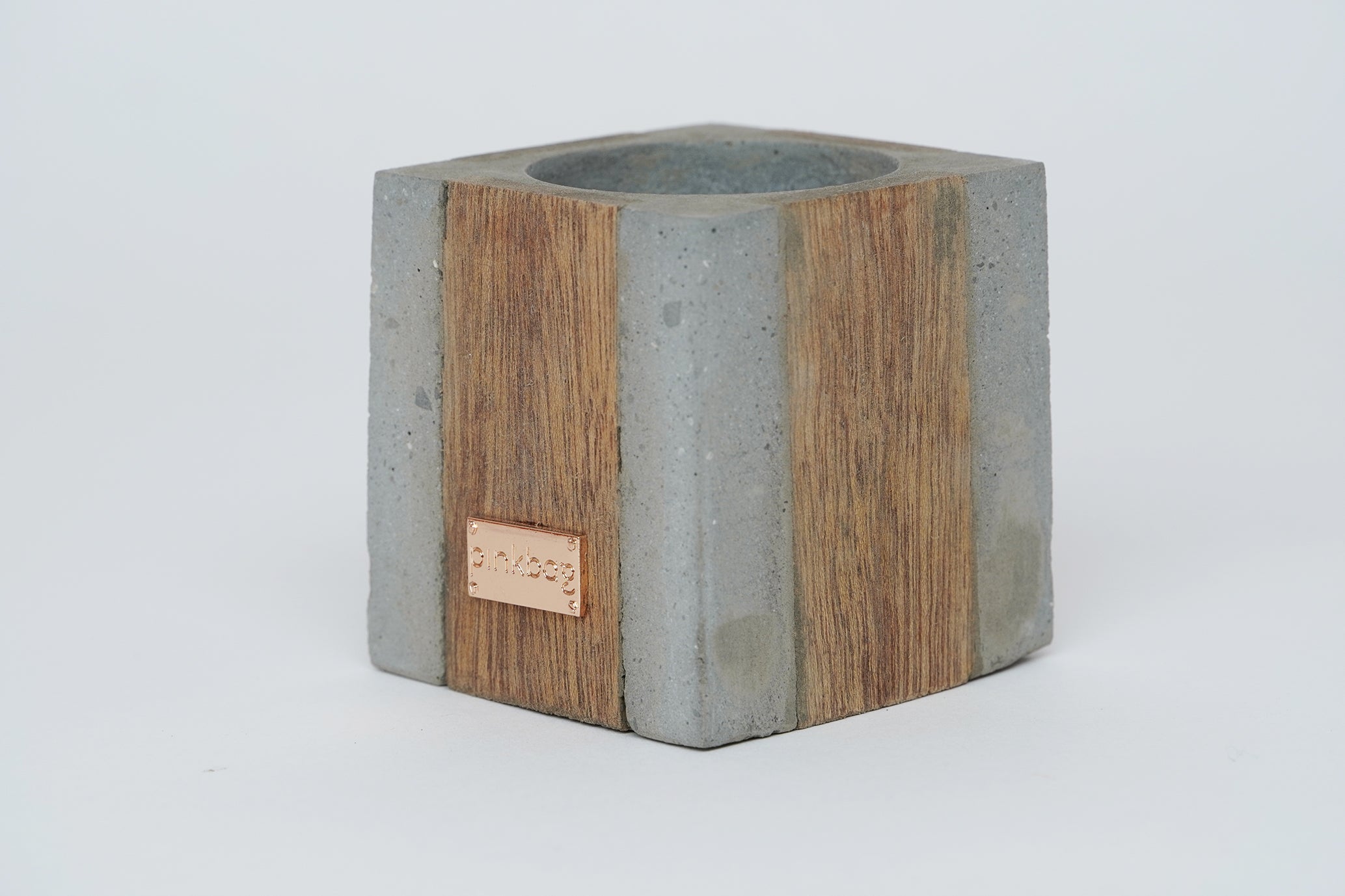4D wood|concrete GIFT | pink