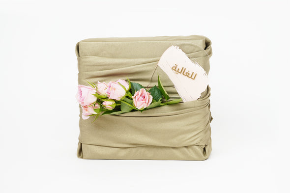 2022 silk wrapping | green تغليف فقط