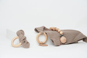 new born set | brown