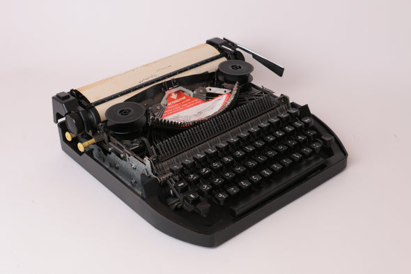type writer - VINTAGE ARABIC- black - italy