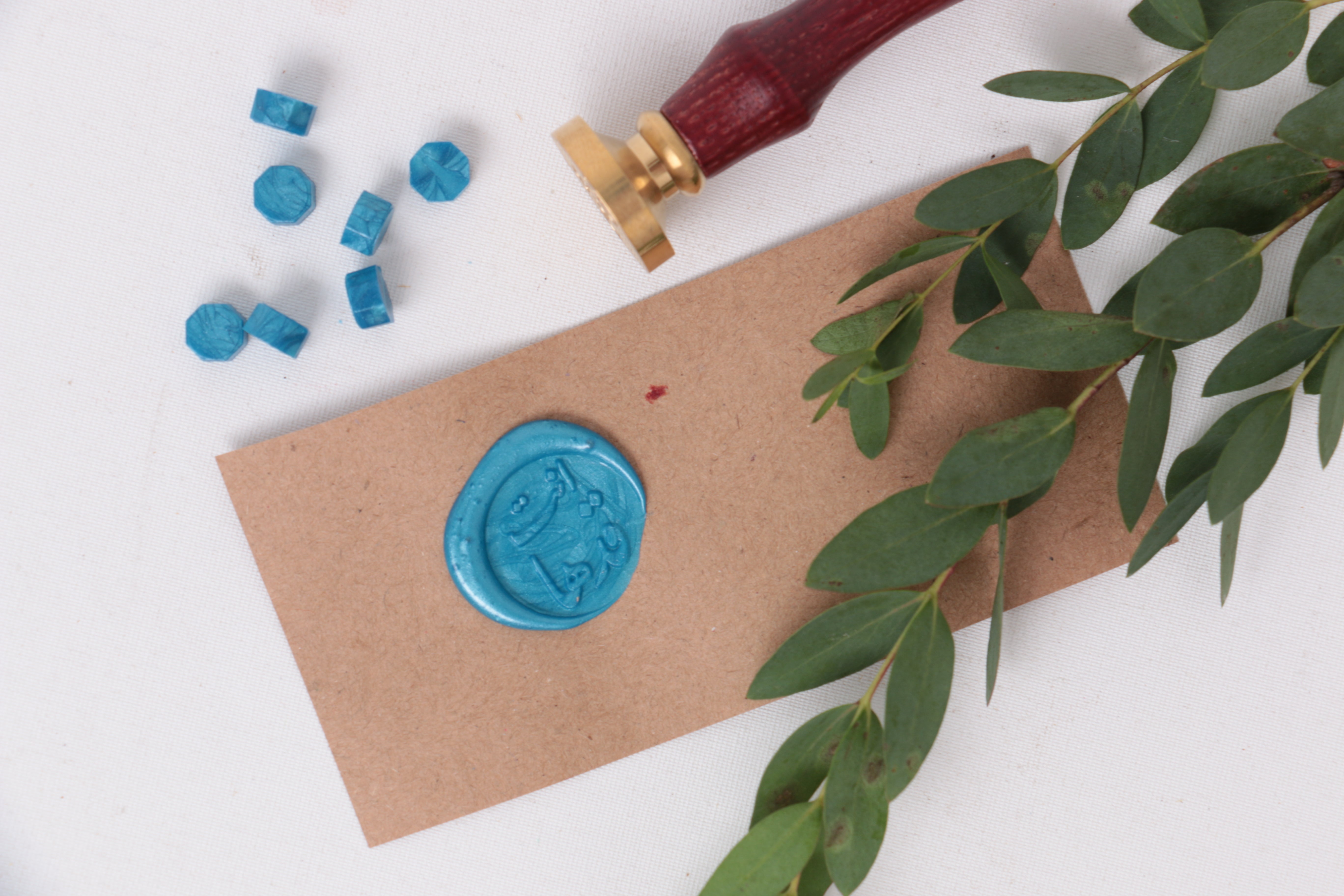 wax stamp tag