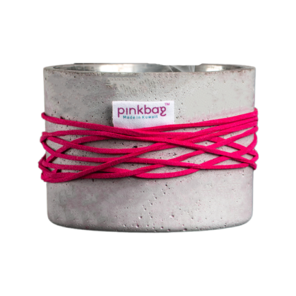 Round colored thread Mubkhar | pink