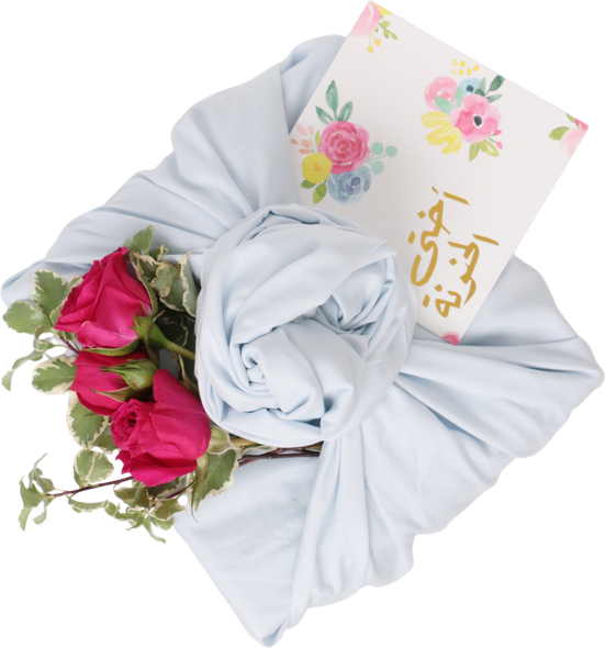 FABRIC Gift wrapping -cotton  |  اللون حسب الكرت الي تختارونه - تغليف فقط