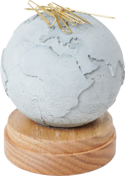 desk accessories : globe clips magnet