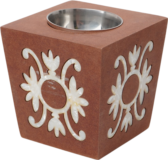 White Deniz 005 : wood mubkhar | brown