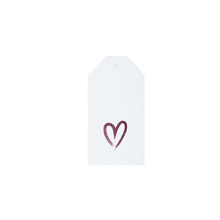 pink heart تاق