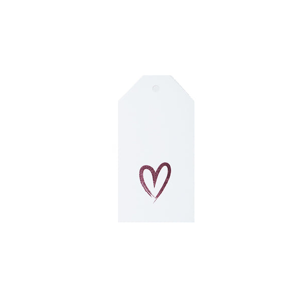 pink heart تاق