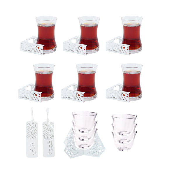 HARF COFFEE AND TEA SET | white